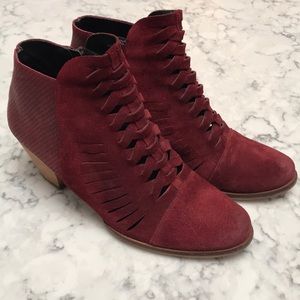 Free People suede ankle boots